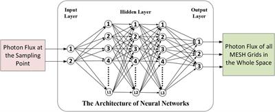 Validation of the neural network for 3D photon radiation field reconstruction under various source distributions